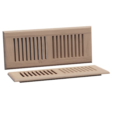 Designs Of Distinction Medium Self Rimming Floor Vent - Alder 01994012AL1